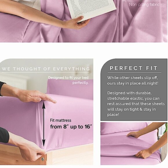 Luxury Sheet Set 6 Piece Queen - Picture 8 of 10